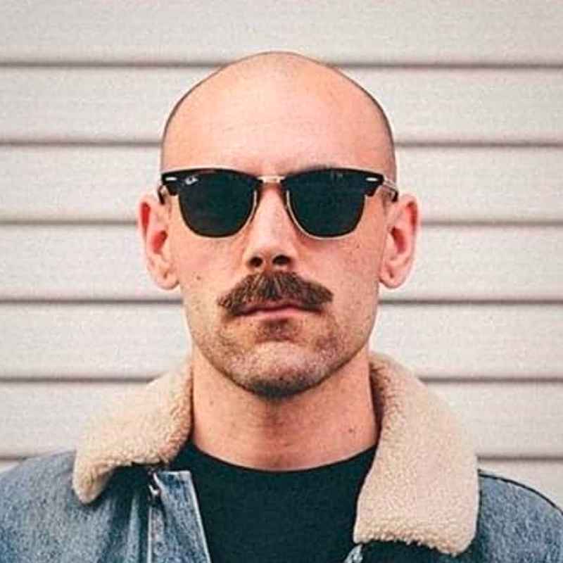 How To Grow A Mustache Easy Steps With Pics Bald Beards