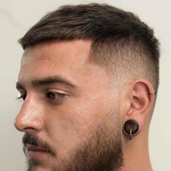 Best Crew Cut Fades Stylish Short Hair For Modern Men Bald Beards