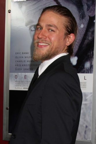 Charlie Hunnam Ducktail Beard