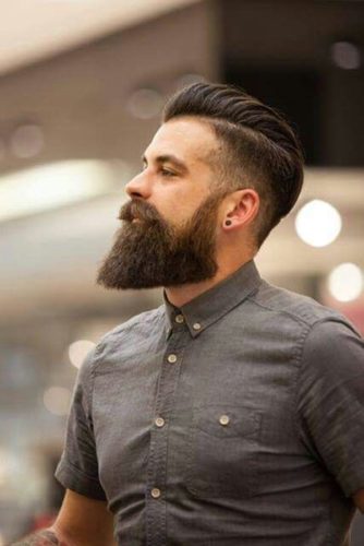 Thick Ducktail Beard