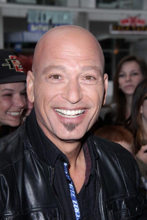 Classic Howie Mandel - Bald with Soul Patch.