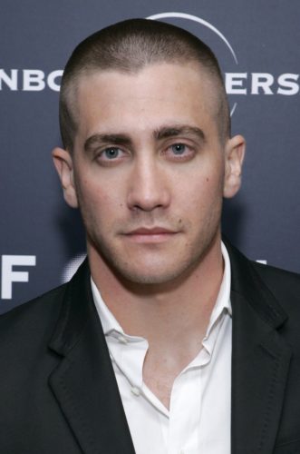 Jake Gyllenhaal with a buzz cut for a few films