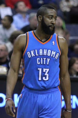 James Harden full beard style