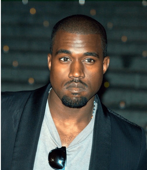 Kanye West Goatee Style