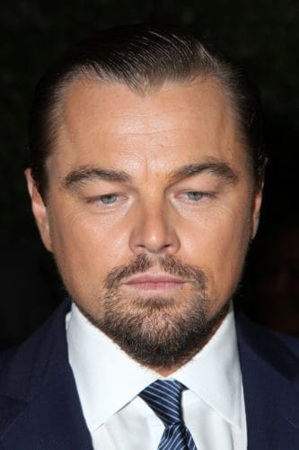 Leonardo DiCaprio Goatee Beard with Curled Ducktail