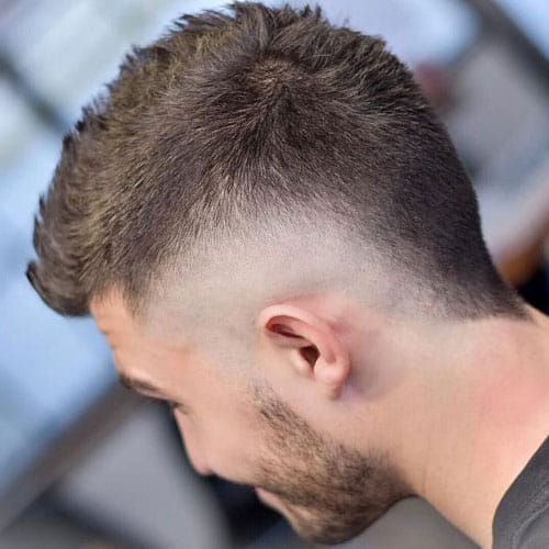 Mohawk taper fade