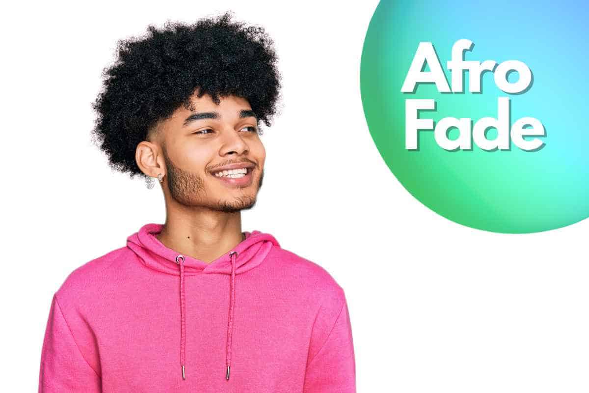 Afro Fade Haircut Men