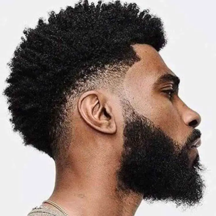 Afro Taper Fade