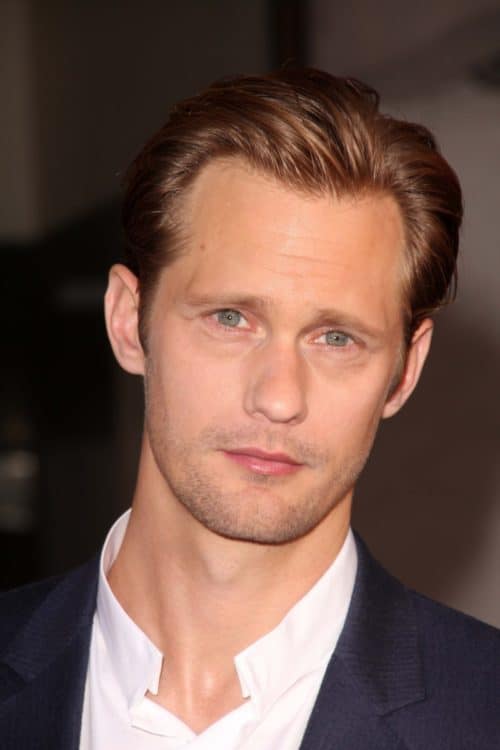 Alexander Skarsgard with Hair