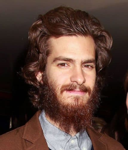 Andrew Garfield, bad beard and downright ugly.