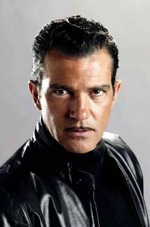 Antonio Banderas Razor Thin Mustache