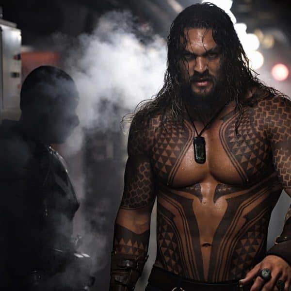 Aquaman beard played by Jason Momoa.