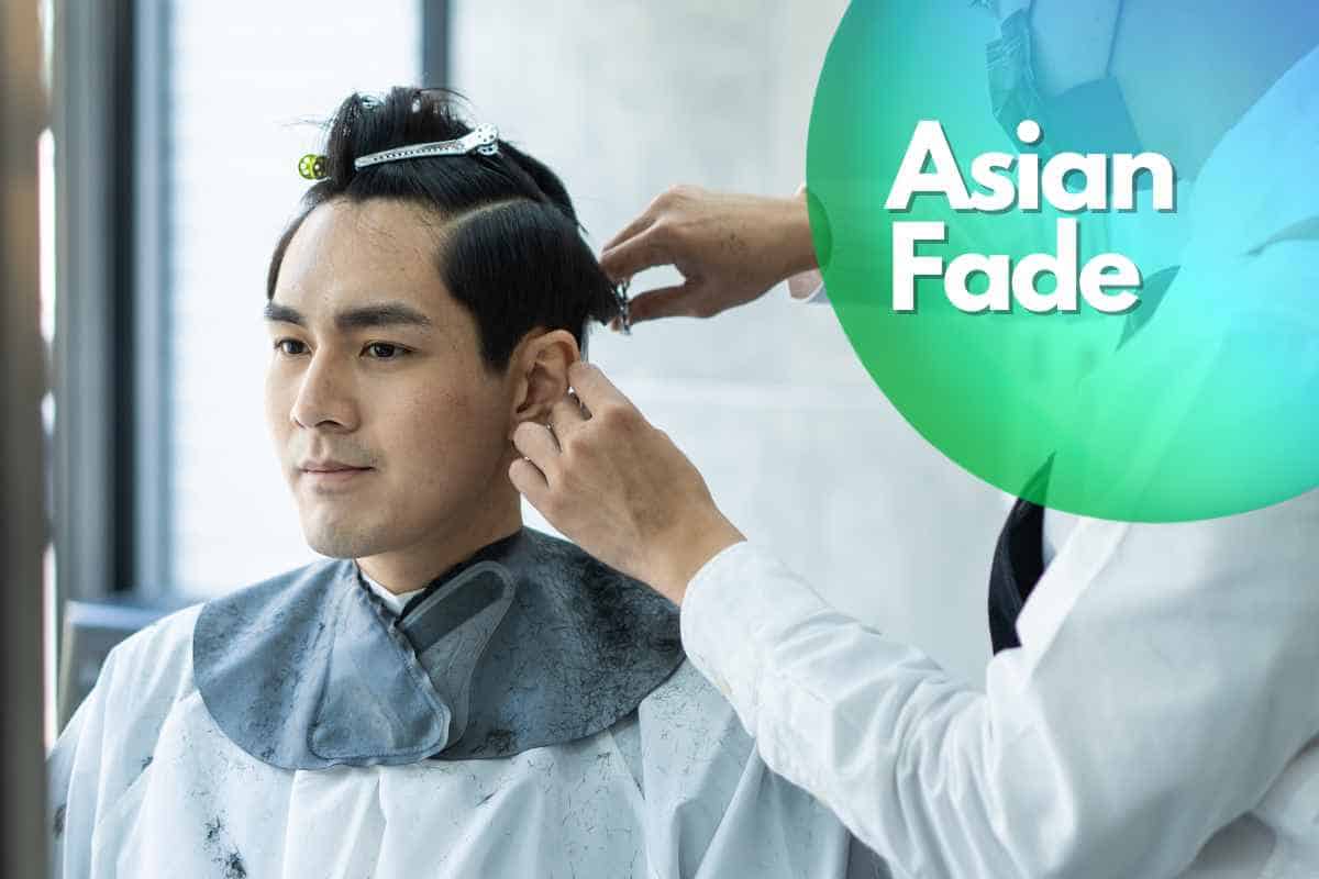 Asian Fade Haircut Men
