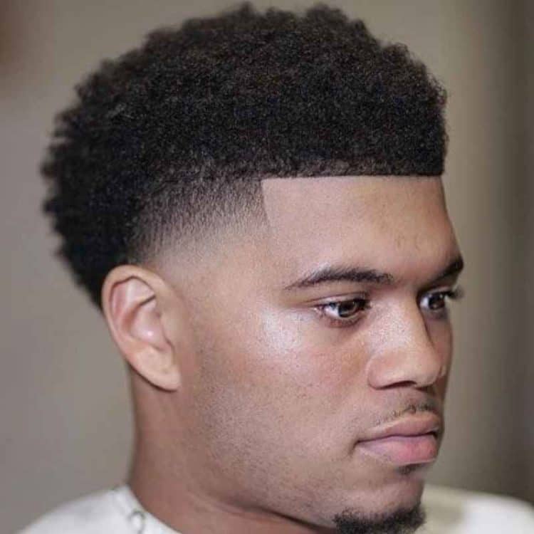 Bald Fade Afro