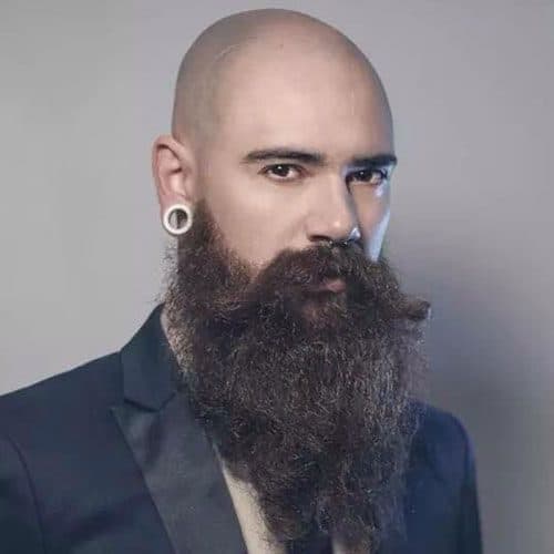 Bald with Full Beard