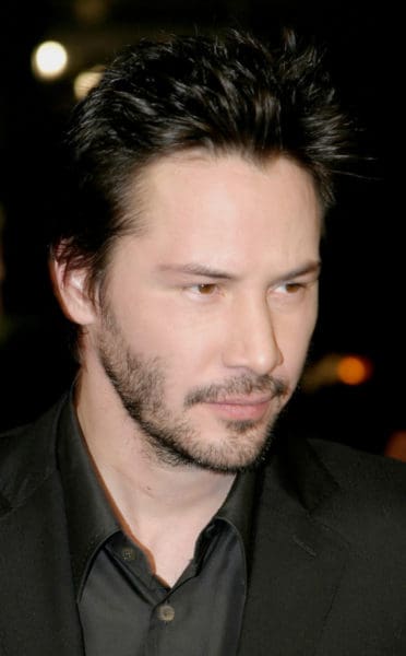 Keanu Reeves' beard growth