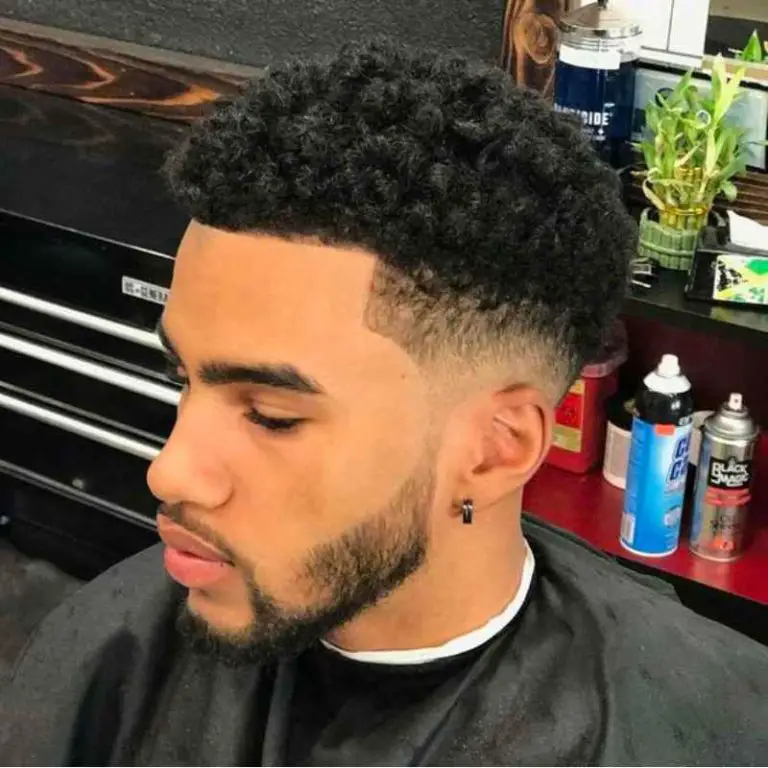 23 Best Curly Hair Fade Haircuts for Men With Thick Curls - Bald & Beards