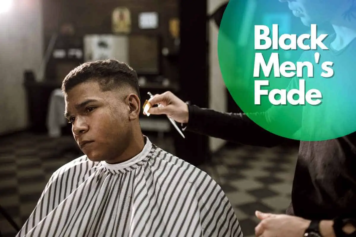 Black Mens Fade Haircut Men