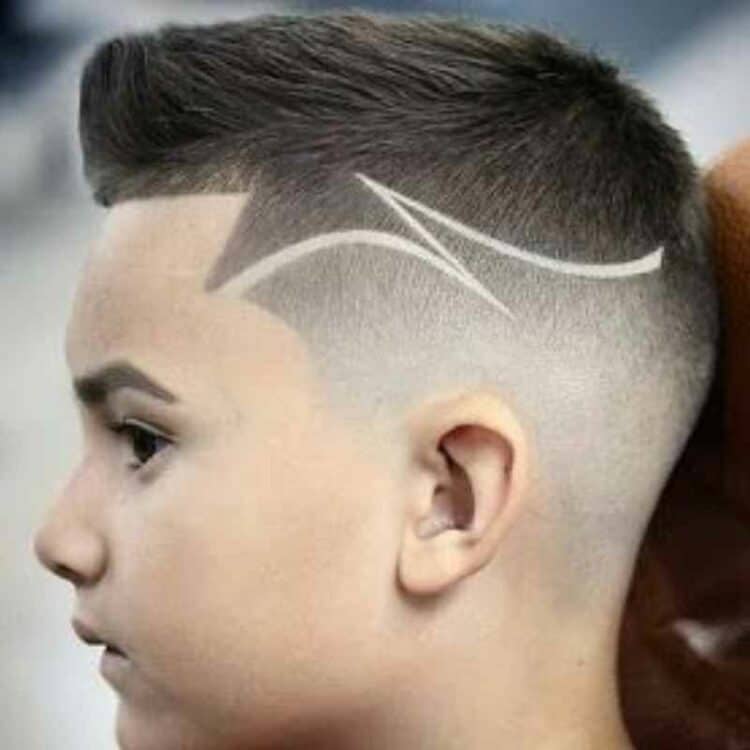 boy fade haircuts with designs