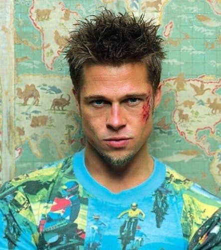 Brad Pitt fight club hair