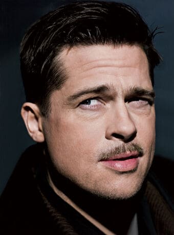 Brad Pitt Mustache