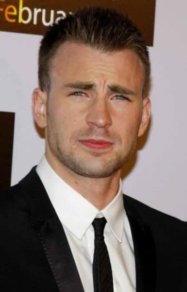 Chris Evans classic crew cut