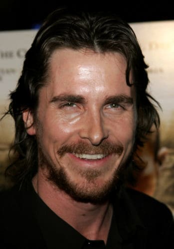 Christian Bale heavy scruffy beard
