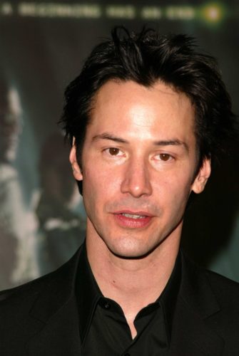 Clean Shaven Keanu Reeves