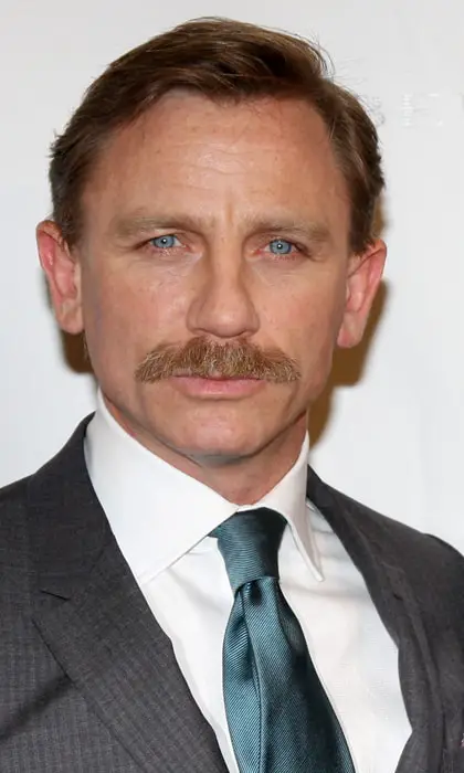 Daniel Craig walrus mustache