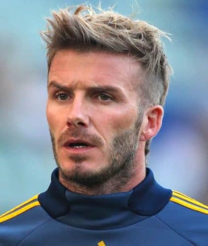 David Beckham Faux Hawk