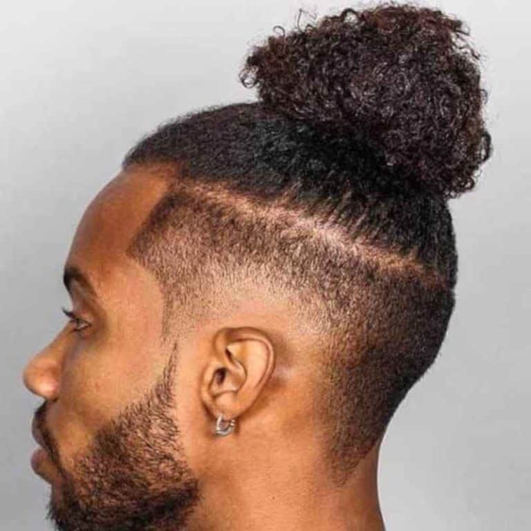 Man Bun Fade Haircut: The Ultimate Style for Modern Men - Bald & Beards