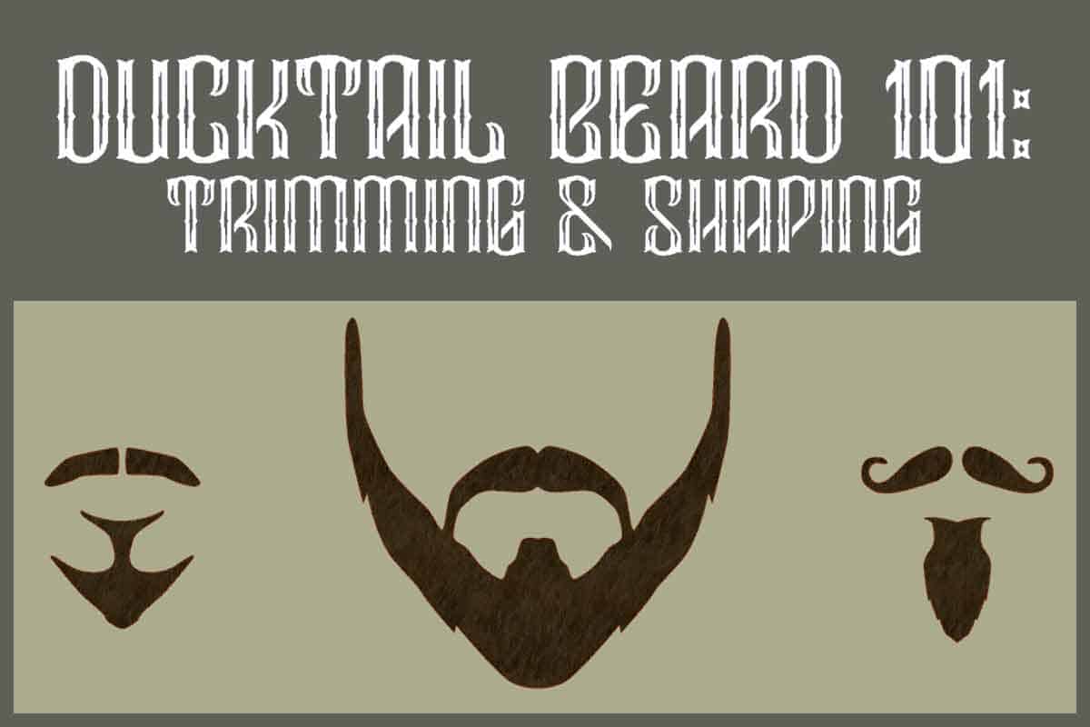 Ducktail Beard Shape