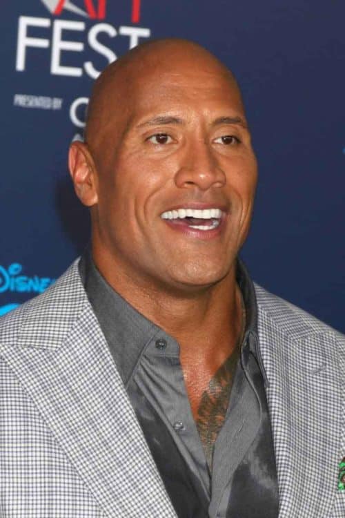 The Rock Bald hairstyle
