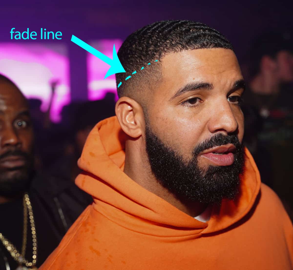 Drake Haircut Evolution See His Most Iconic Styles Bald Beards   Fade Line Haircut 