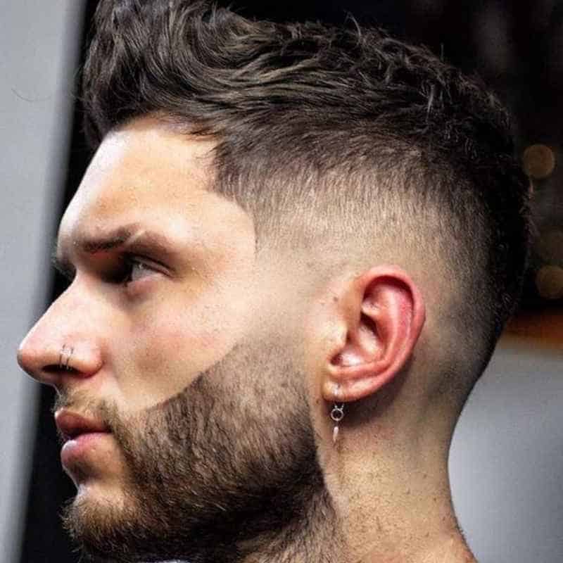 Faux Hawk Fade: Unleash this Sexy Bold Style (23 Ideas) - Bald & Beards