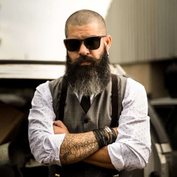 The Bald and Beard Look is definitely attractive to women.