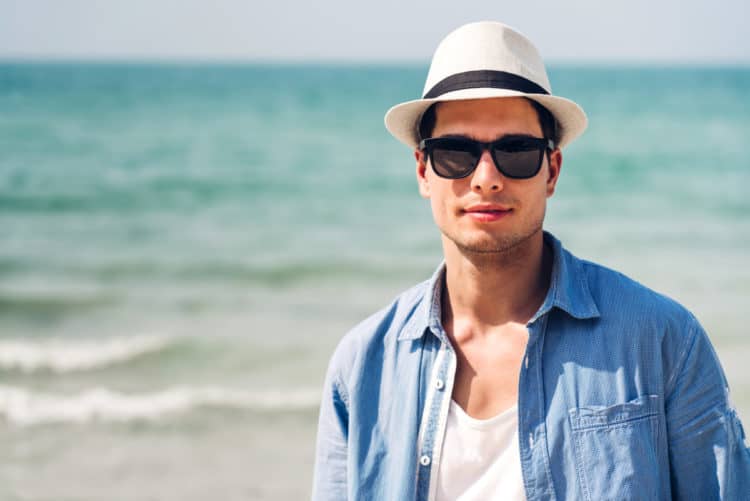 Wear a Hat to protect from getting a sunburned scalp.