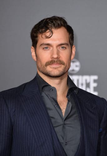 Henry Cavill knows how to grow a mustache