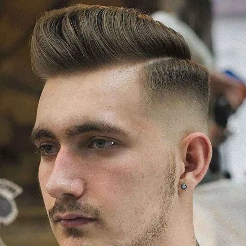 21 Best Pompadour Fade Haircuts for Modern Men 2024 - Bald & Beards