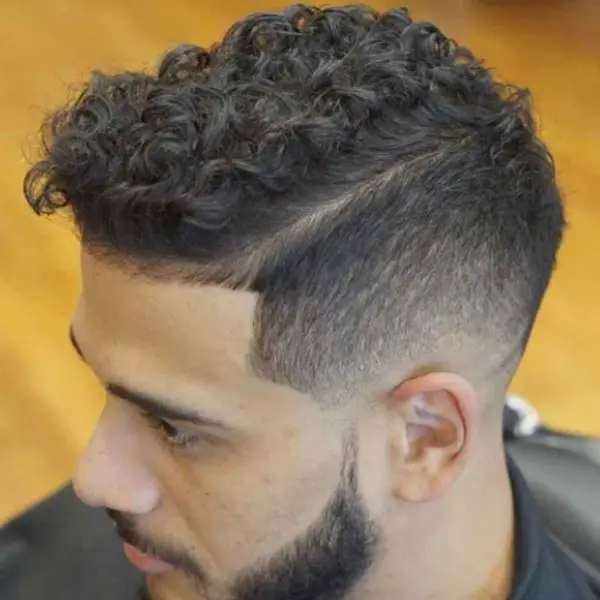 23 Best Curly Hair Fade Haircuts for Men With Thick Curls - Bald & Beards