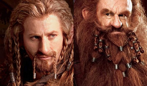 Hobbit beard rings