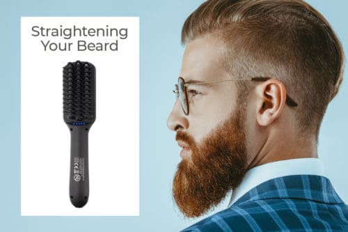 How To Straighten Your Beard 500x333 