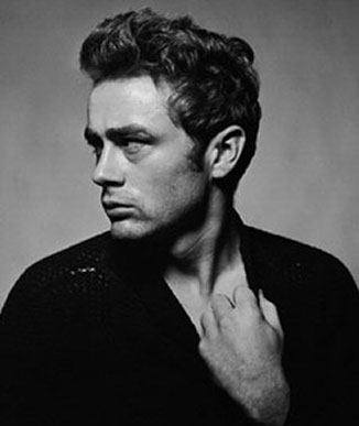 James Dean - Curly Sideburns.