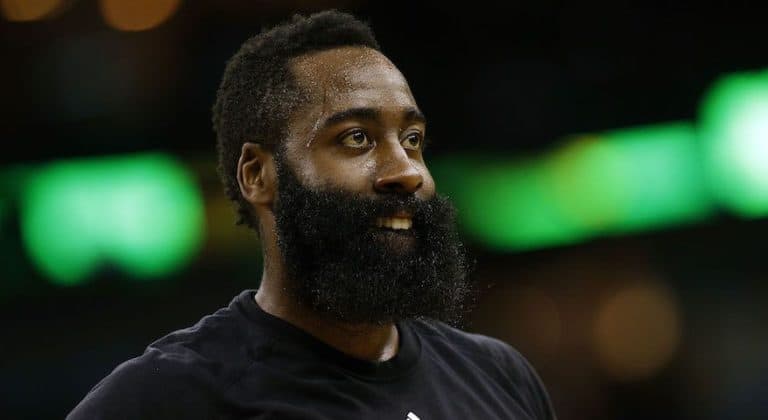 James Harden Without A Beard Vs With A Beard (Pics) - Bald & Beards