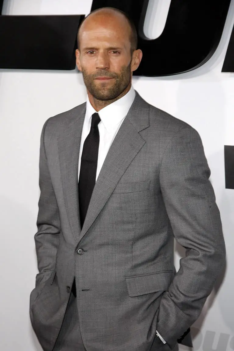 Jason Statham Iconic Balding Buzz Cut & Beard Style - Bald & Beards