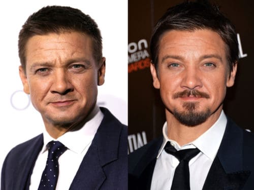 Jeremy Renner Van Dyke Beard