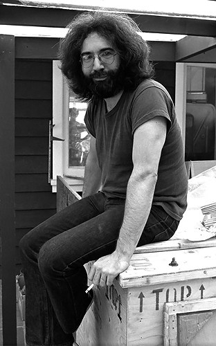 Jerry Garcia's famous rock star beard