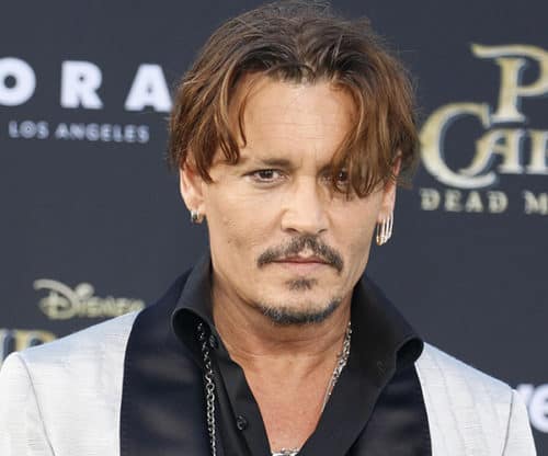 Small mustache & beard patches - Johnny Depp