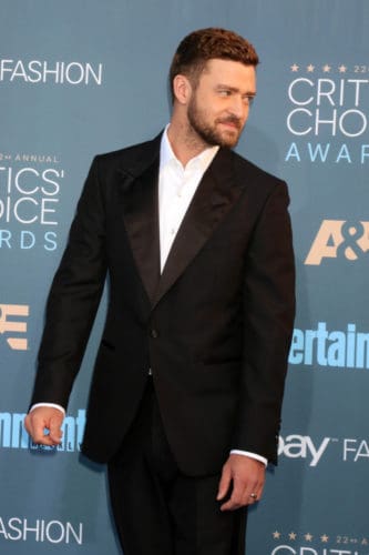 Justin Timberlake short crew cut style plus a beard.