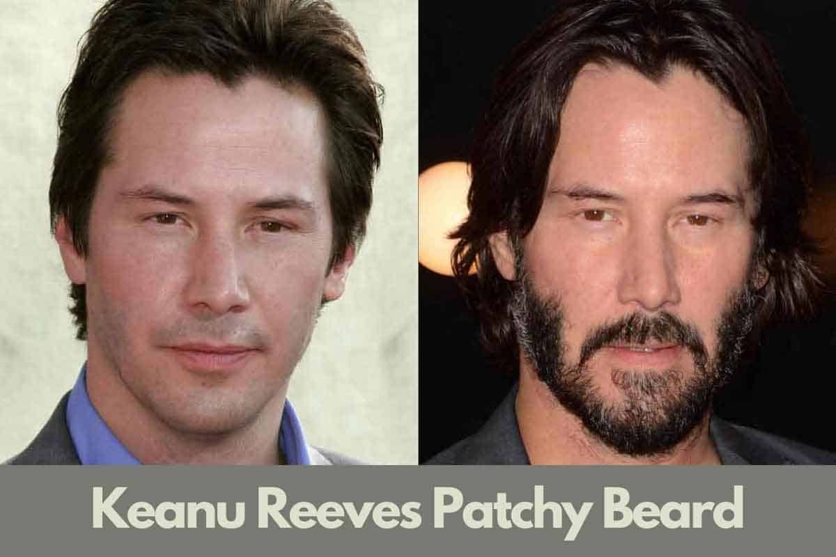 Keanu Reeves Patchy Beard